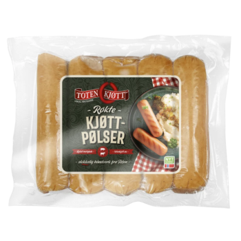 Røkte kjøttpølser