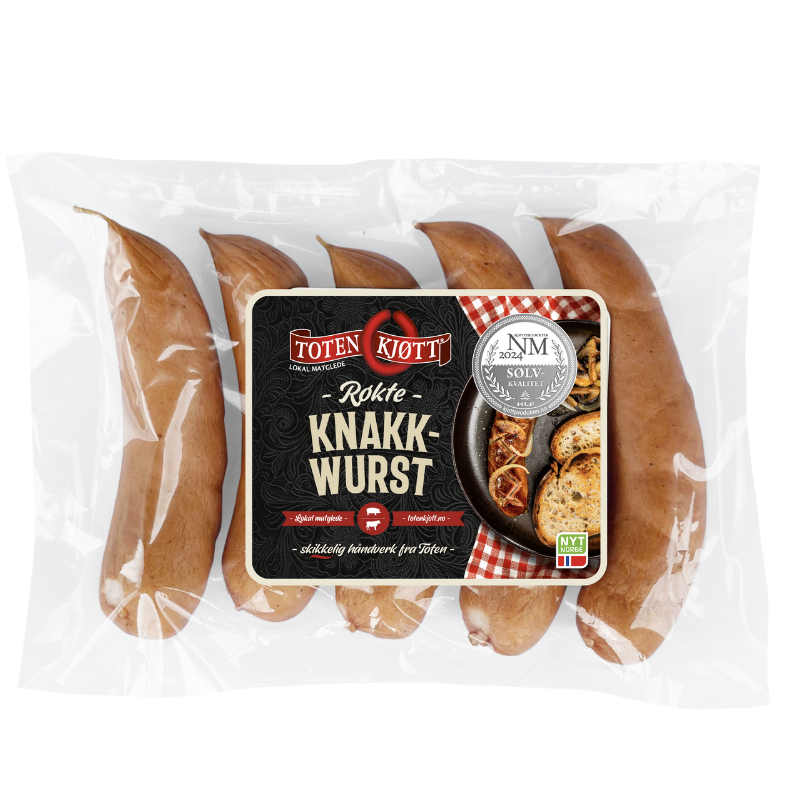 knakkwurst pølse toten kjøtt